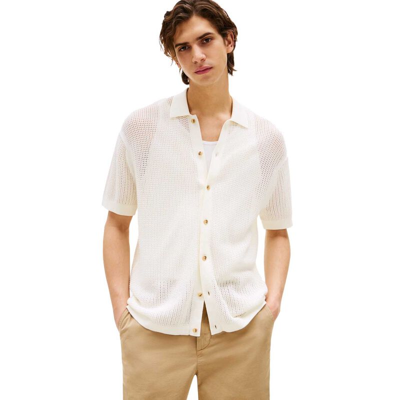Tommy Hilfiger Structure Open Knit Over Shirt image number 0